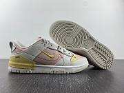 Nike Dunk Low Disrupt2 beige powder double hook deconstruction original version DH4402-001 - 2