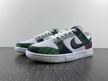 Nike Dunk Low Tartan Plaid DV0827-100 J