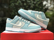 Nike Dunk Low Retro Fleece Swoosh Worn Blue SE FB1871-011 - 4