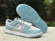 Nike Dunk Low Retro Fleece Swoosh Worn Blue SE FB1871-011 - 2