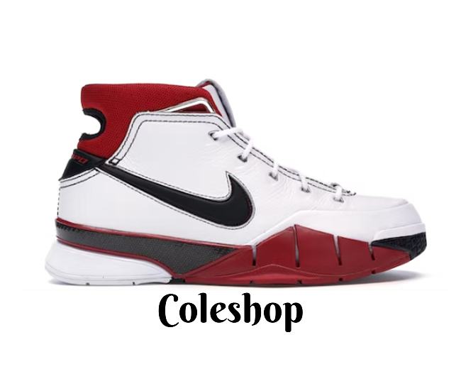 Nike Kobe 1 Protro White Black Red (All Star) AQ2728-102 - 1