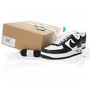 Louis Vuitton Nike Air Force 1 Low By Virgil Abloh Black White AEU3BM16M693-3308-9 - 5