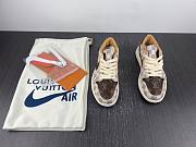 Nike Air Force 1 Low Louis Vuitton Monogram Brown Damier Azur - 2