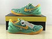 Nike Kobe 8 System Green Glow Laser Orange 555035-304 36-46 - 4