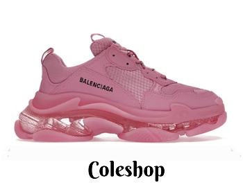 Balenciaga Triple S Light Pink Clear Sole  