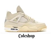 Air Jordan 4 Retro Off-White Sail CV9388-100 - 1