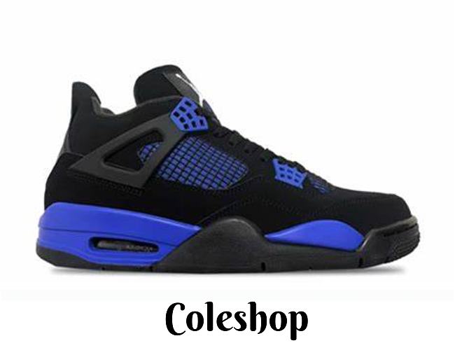 Air Jordan 4 Retro Black And Deep BlueCT8527-018 - 1