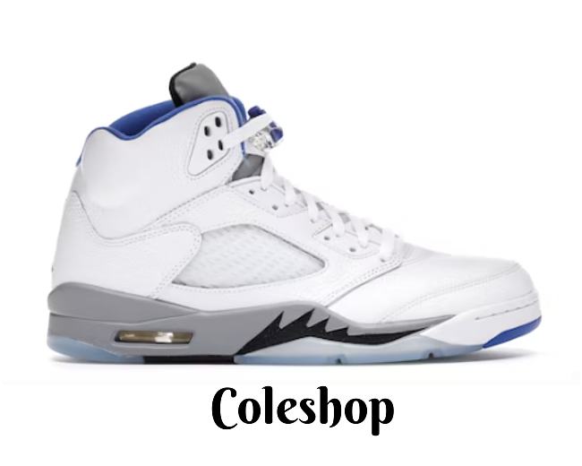 Jordan 5 Retro White Stealth  - 1