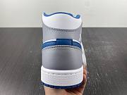 Air Jordan 1 Mid True Blue Cement DQ8423-014 - 4