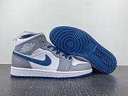 Air Jordan 1 Mid True Blue Cement DQ8423-014 - 3