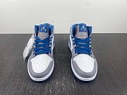 Air Jordan 1 Mid True Blue Cement DQ8423-014 - 5