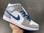 Air Jordan 1 Mid True Blue Cement DQ8423-014 - 6