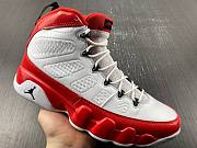 Air Jordan 9 Retro White Gym Red 302370-160L - 5