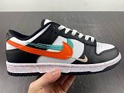 Nike Dunk Low Multiple Swooshes White Washed Teal FD4623-131 - 3