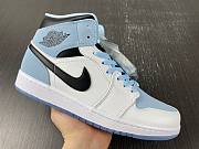 Air Jordan 1 Mid SE Ice Blue (2023) DV1308-104 - 4