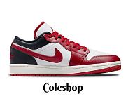 Air Jordan 1 Low Reverse Black Toe DC0774-160 - 1