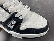 Louis Vuitton LV Trainer White Black 1A9JGB1A9JG3 - 3