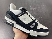 Louis Vuitton LV Trainer White Black 1A9JGB1A9JG3 - 4