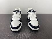 Louis Vuitton LV Trainer White Black 1A9JGB1A9JG3 - 5