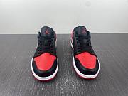 Air Jordan 1 Low Alternate Bred Toe 553558-066 - 3