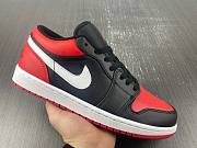 Air Jordan 1 Low Alternate Bred Toe 553558-066 - 4