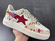 A Bathing Ape Bape Sta Paint Beige 001FW12010091 - 2