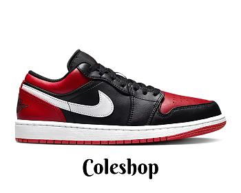 Air Jordan 1 Low Alternate Bred Toe 553558-066