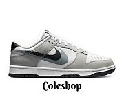 NIKE DUNK LOW STENCIL SWOOSH DO9457-100 - 1