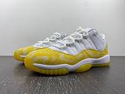 Air Jordan 11 Retro Low Tour Yellow Snakeskin AH7860-107 - 1