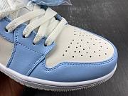 Air Jordan 1 Low Ice Blue Black 554723-401 - 6