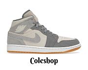 Air Jordan 1 Mid SE Coconut Milk Particle Grey - DN4281-100 - 1