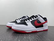 Nike Dunk Low Retro White Black University Red FD9762-061 - 1