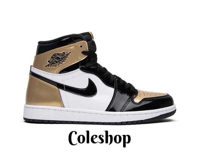 Air Jordan 1 Retro High Gold Top 3 861428-001 - 1