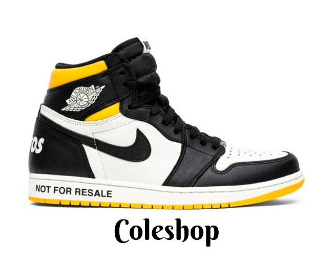 AIR JORDAN 1 RETRO HIGH OG “NOT FOR RESALE” IN YELLOW 861428-107 - 1