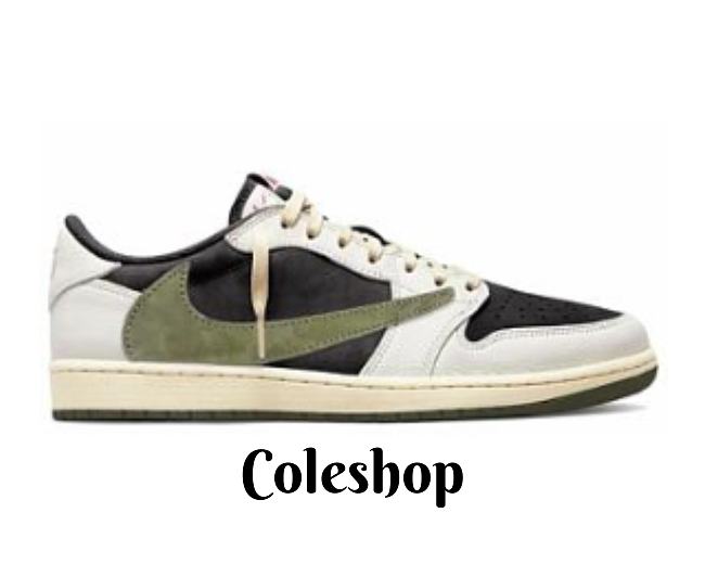 Air Jordan 1 Retro Low Travis Scott Olive - DZ4137-106 - 1