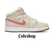 Air Jordan 1 Mid Fleece Pearl White DO2207-264 - 1