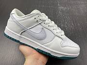 Nike Dunk Low GS White Grey Teal FD9911-101 - 4