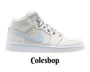 Air Jordan 1 Mid Gg 'Multi Color Swoosh' 555112-035 - 1