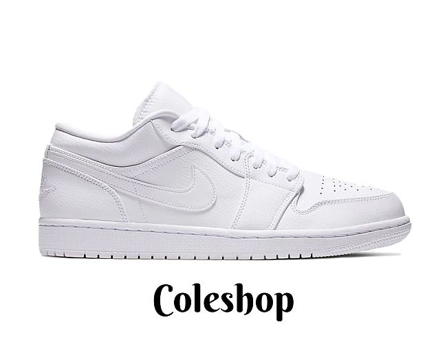 Air Jordan 1 Low Triple White (2019) 553558-112 - 1