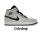 Air Jordan 1 Mid SE Light Bone 852542-002 - 1