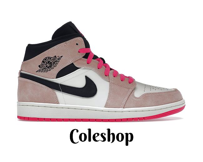 Air Jordan 1 Mid Crimson Tint 852542-801 - 1