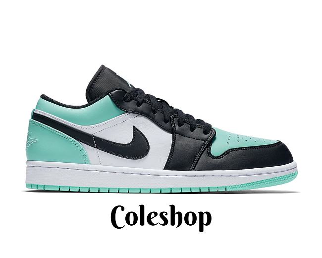 Air Jordan 1 Low Emerald Rise 553558-117 - 1