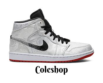 Air Jordan 1 Mid SE Fearless Edison Chen CLOT CU2804-100