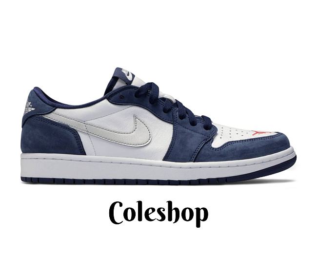 Air Jordan 1 Low SB x Nike Eric Koston 'Midnight Navy' CJ7891-400 - 1