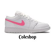 Air Jordan 1 Low White Neon CW7035-100 - 1