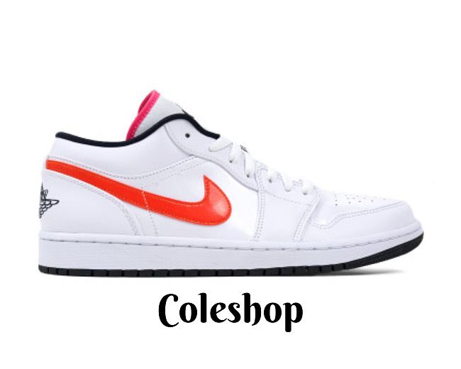 Air Jordan 1 Low White Multi-Color CW7009-100 - 1