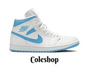  Air Jordan 1 Mid UNC (W) BQ6472-114 - 1