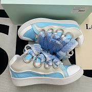 Lanvin Curb Sneaker Blue Grey  - 3