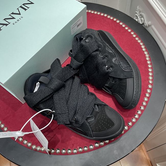 Lanvin Curb Sneaker Black - 1