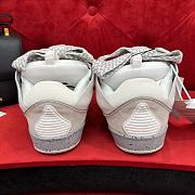 Lanvin Curb Sneaker White Grey - 6